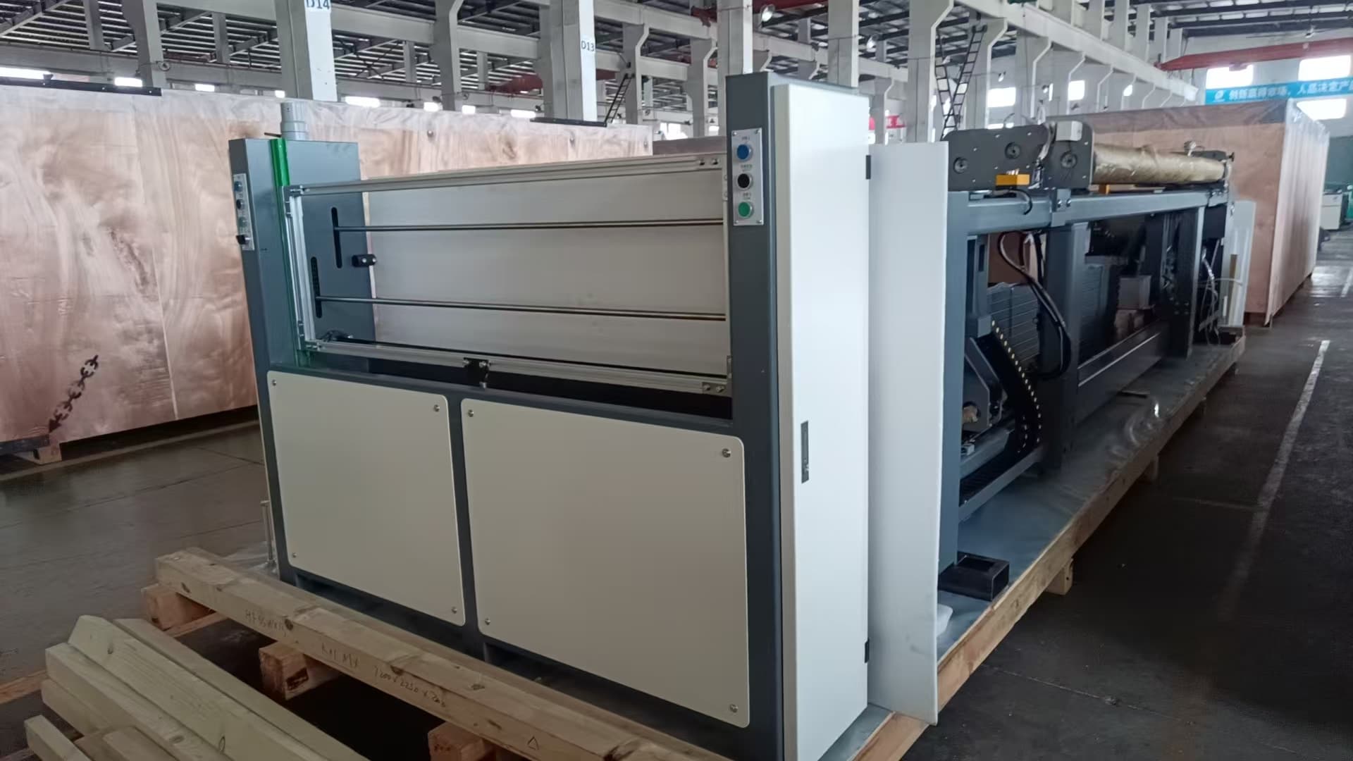 sectional warping machine