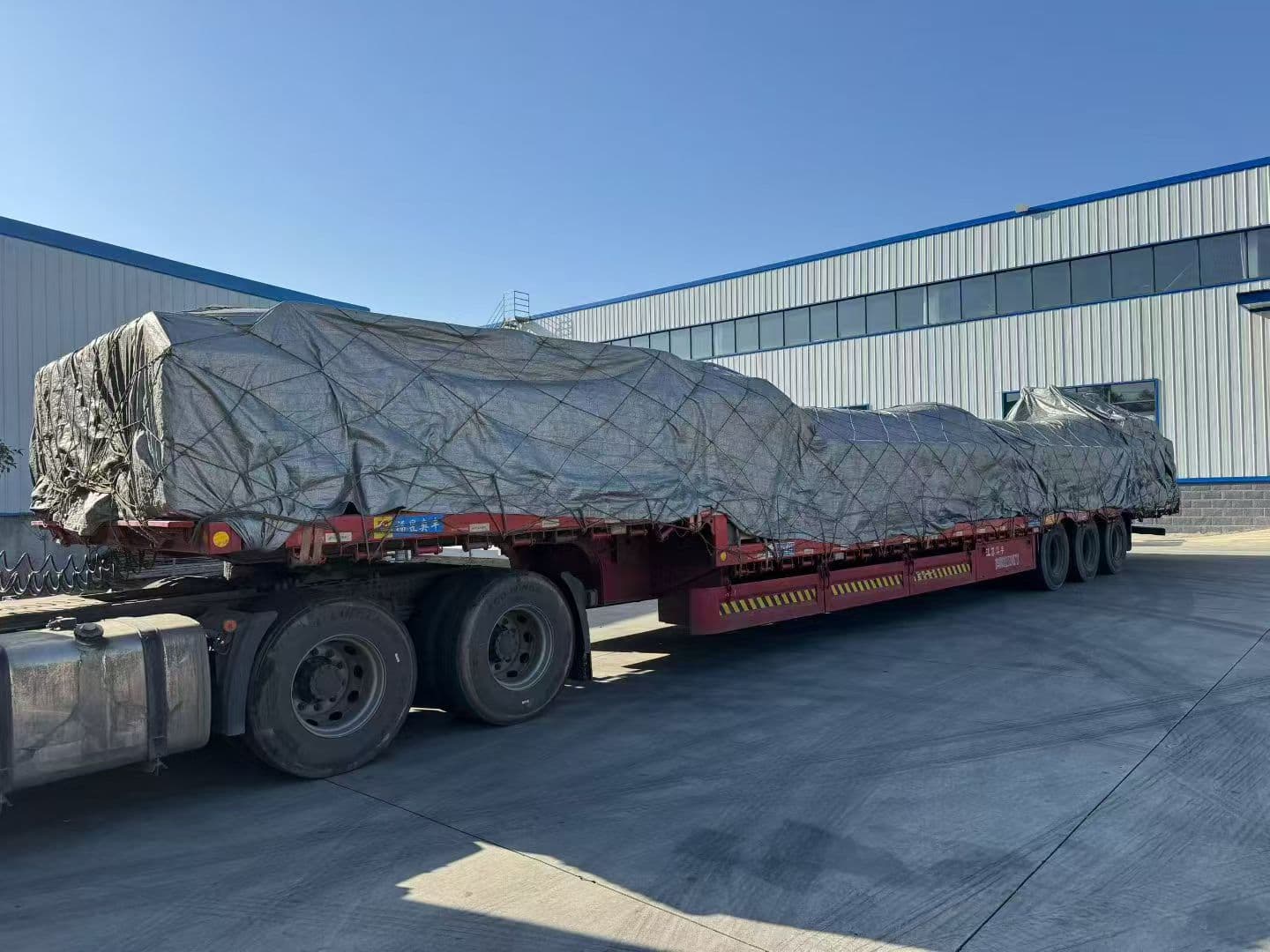 Warping machine packing