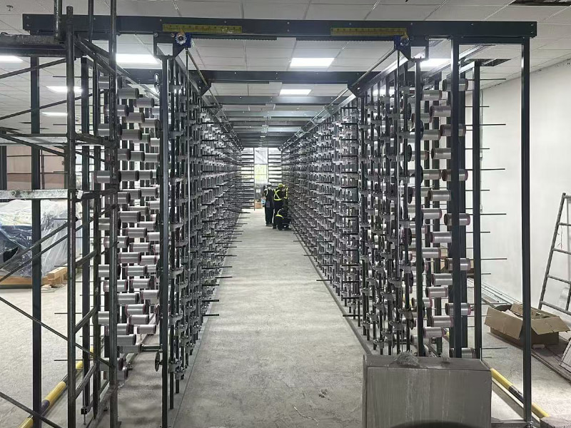 菲律宾现场：鱼篓安装完成