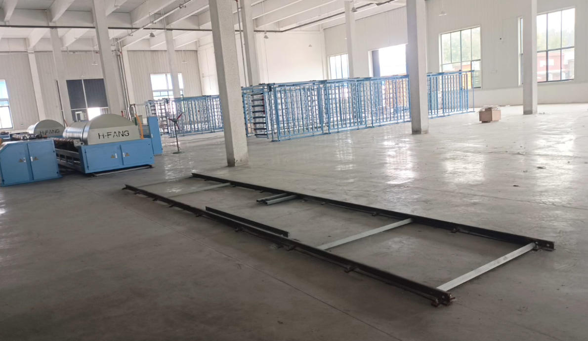 sectional warper